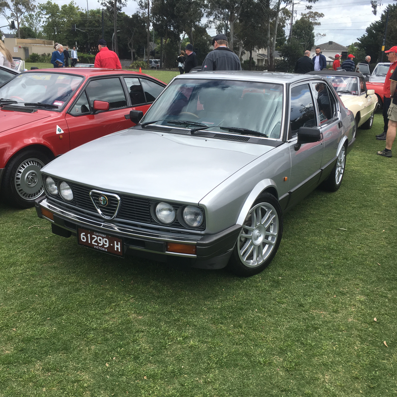 Illustration for article titled Alfa car show pic dump